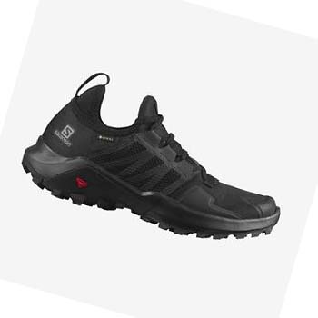 Tenis Para Trail Running Salomon MADCROSS GORE-TEX Hombre Negros | MX 3504KOR